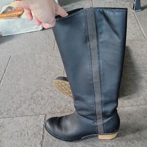 Chaco Cataluna Tall Black Knee-High Boots